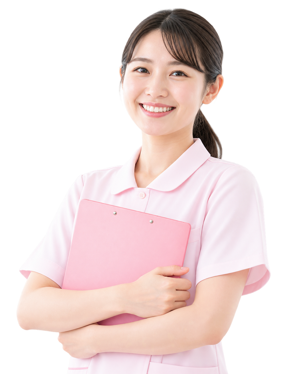 笑顔の看護師