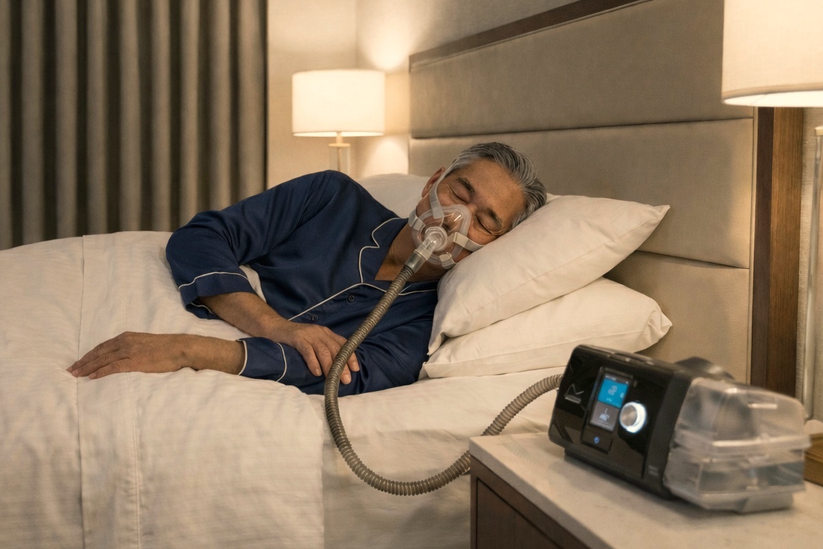 睡眠時無呼吸症候群イメージ画像